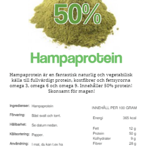 Hampaprotein 150 gram