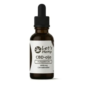koncentrerad cbd olja 30% (fullspektrum) | 10 ml