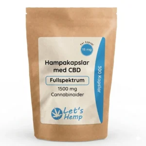 hampakapslar special 15mg/kap | 100 st (fullspektrum)